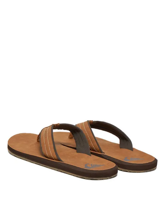 Quiksilver Japonki 808416 Brązowy