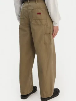 Quiksilver Jeansy Mercury Straight Out EQYNP03325 Beżowy Wide Leg