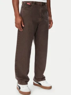 Quiksilver Jeansy YG Baggy EQYDP03510 Brązowy ciemny Baggy Fit