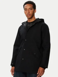 Quiksilver Kurtka przeciwdeszczowa Diamond Rain EQYJK04193 Czarny Regular Fit