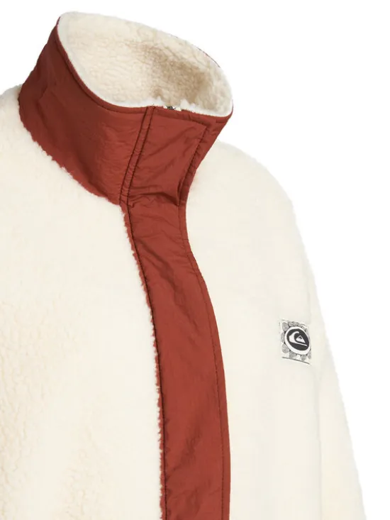 Quiksilver Kurtka przejściowa EQWPF03007 Biały Regular Fit
