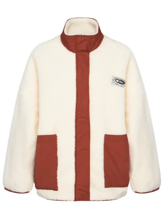 Quiksilver Kurtka przejściowa EQWPF03007 Biały Regular Fit
