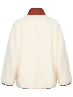 Quiksilver Kurtka przejściowa EQWPF03007 Biały Regular Fit
