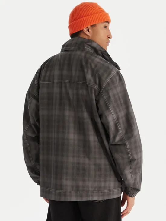 Quiksilver Kurtka przejściowa EQYTJ03489 Szary Regular Fit