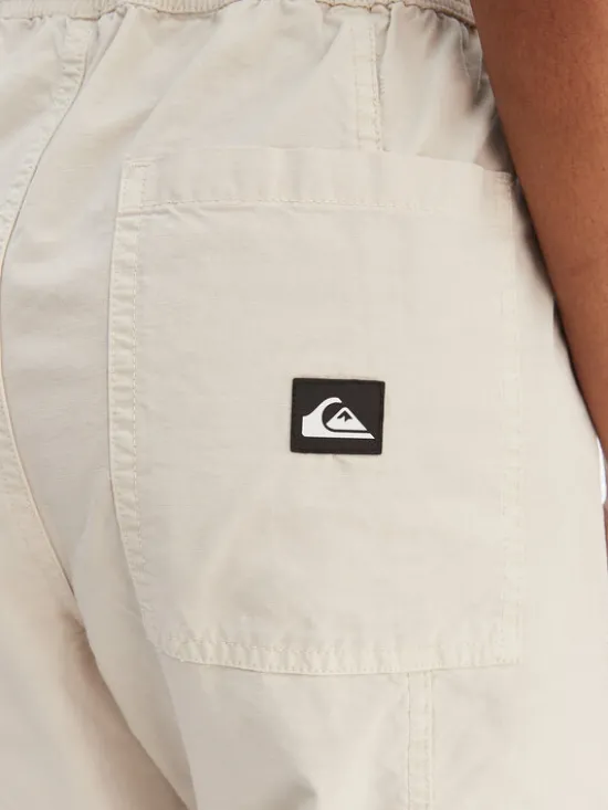 Quiksilver Spodnie materiałowe Triple Crown EQWNP03060 Beżowy Regular Fit