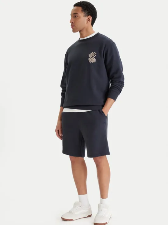 Quiksilver Szorty sportowe Salt Water EQYFB03392 Granatowy Regular Fit