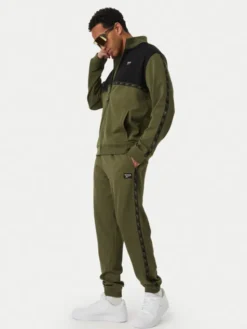 Reebok Bluza Artek RK25726CCM Zielony ciemny Regular Fit