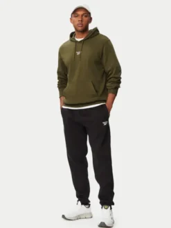 Reebok Bluza Babb RK25550CCM Zielony ciemny Regular Fit