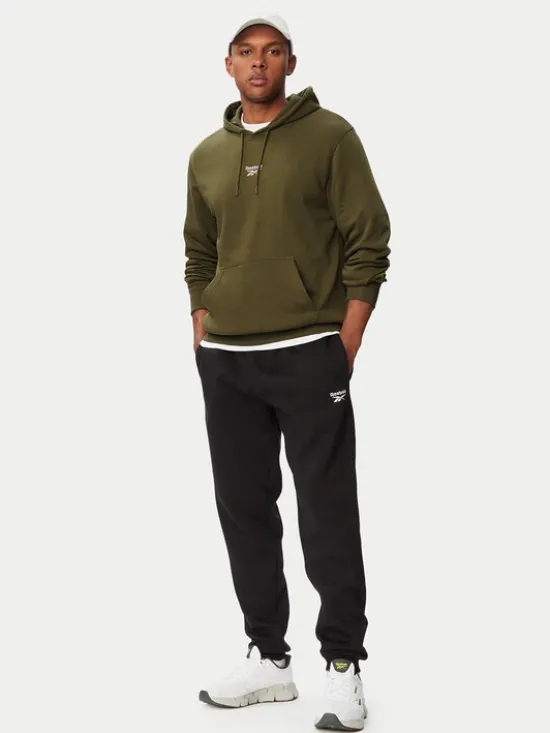 Reebok Bluza Babb RK25550CCM Zielony ciemny Regular Fit