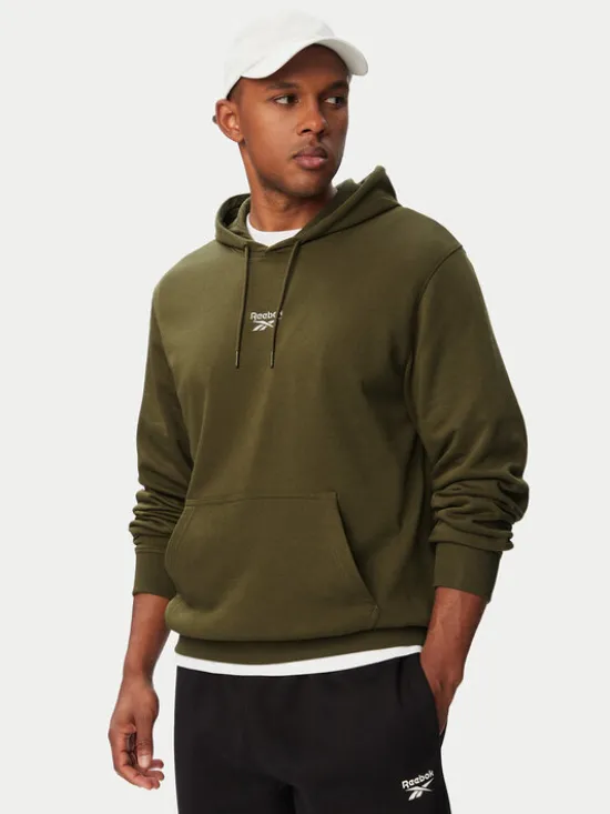 Reebok Bluza Babb RK25550CCM Zielony ciemny Regular Fit