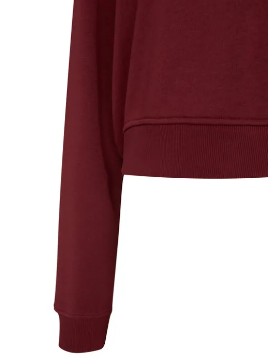Reebok Bluza Ilona RK25712CCW Bordowy Regular Fit