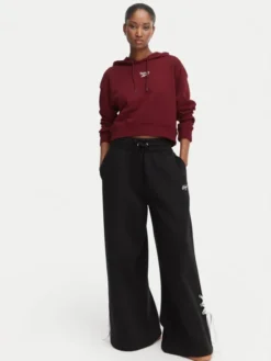 Reebok Bluza Ilona RK25712CCW Bordowy Regular Fit