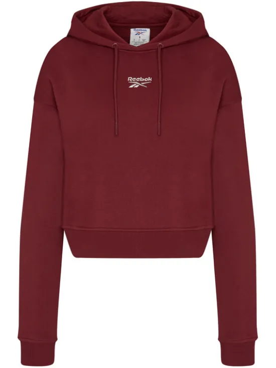 Reebok Bluza Ilona RK25712CCW Bordowy Regular Fit