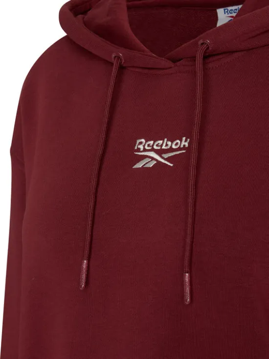 Reebok Bluza Ilona RK25712CCW Bordowy Regular Fit