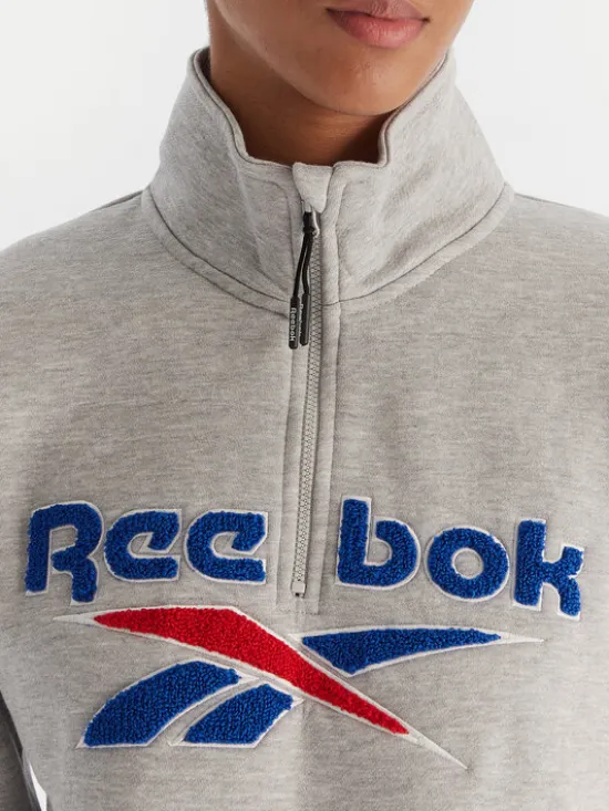 Reebok Bluza Jazz RK25170CCW Szary Regular Fit