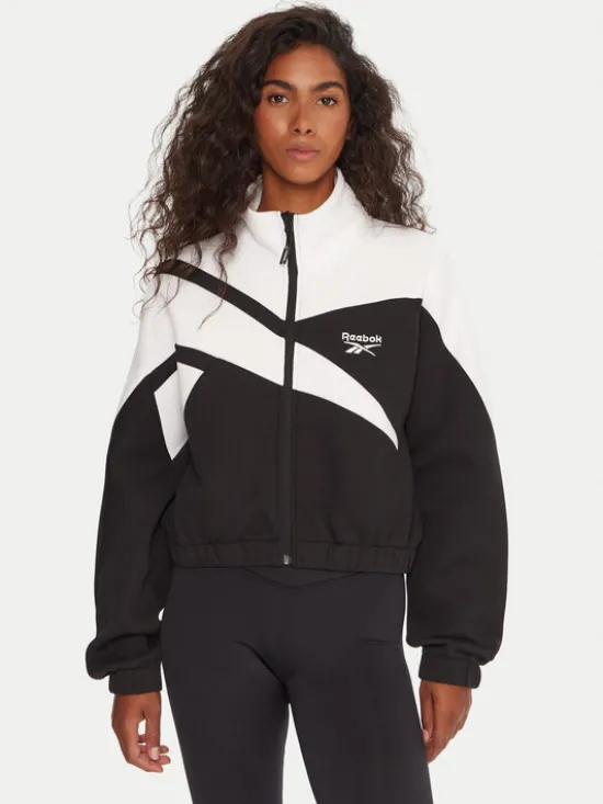 Reebok Bluza RK25139CCW Czarny Regular Fit