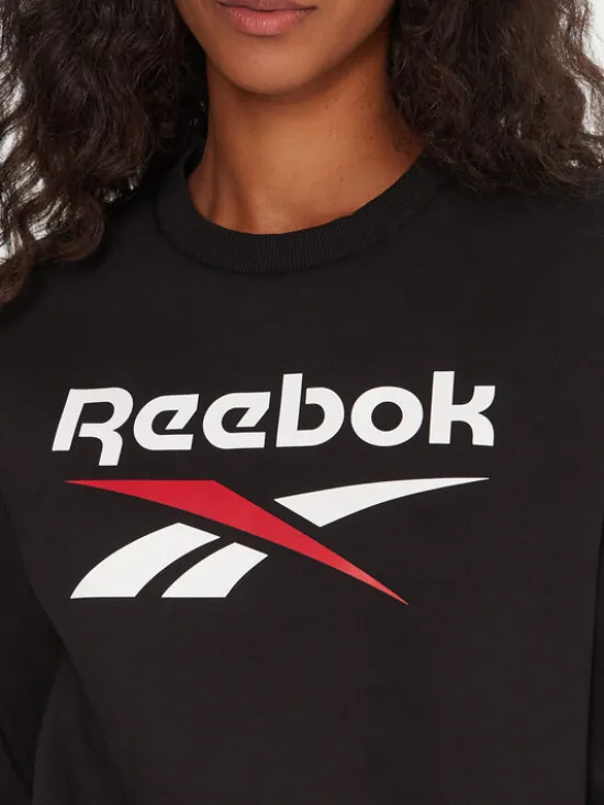 Reebok Bluza RK25169CCW Czarny Regular Fit