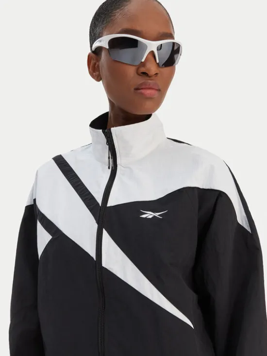 Reebok Bluza Silvia RK25517CCW Czarny Relaxed Fit
