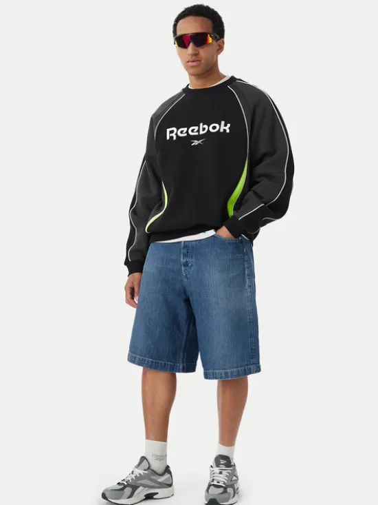 Reebok Bluza Tomasz RK25746CCM Czarny Regular Fit