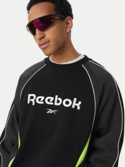 Reebok Bluza Tomasz RK25746CCM Czarny Regular Fit
