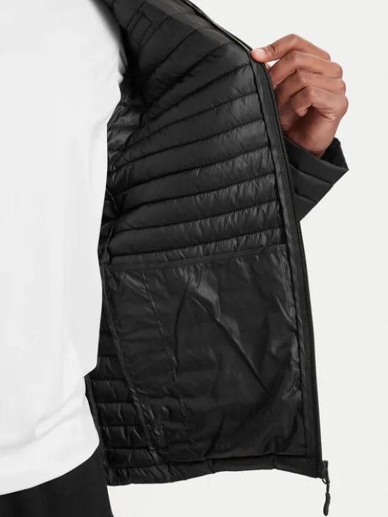 Reebok Kurtka przejściowa RCC00085 Czarny Regular Fit