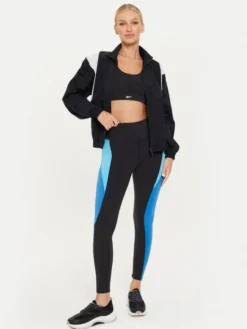 Reebok Kurtka przejściowa Woven Jacket 100072686 Czarny Regular Fit