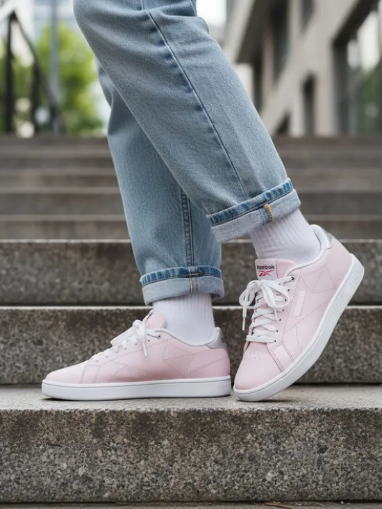 Reebok Sneakersy CEO-COURT CLEAN 100229910 Różowy