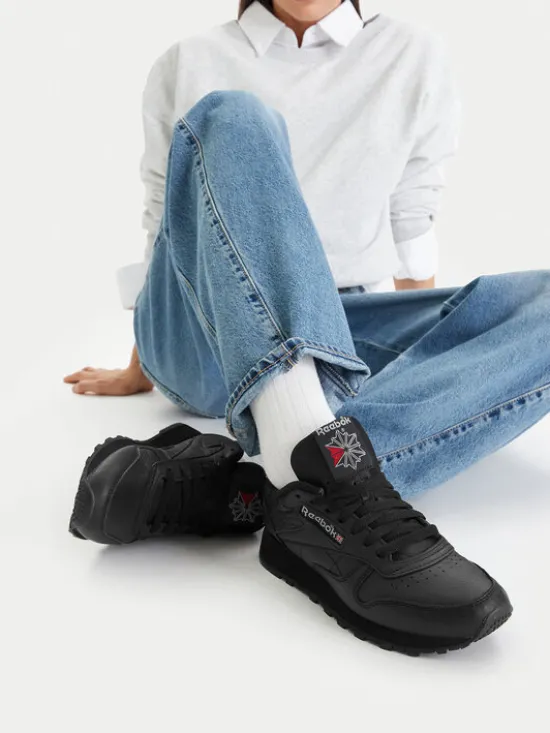Reebok Sneakersy EO-CLASSIC LEATHER 100008497 W Czarny