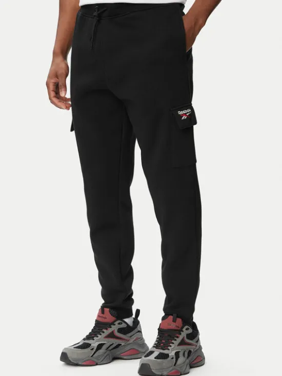 Reebok Spodnie dresowe Balint RK25740CCM Czarny Regular Fit