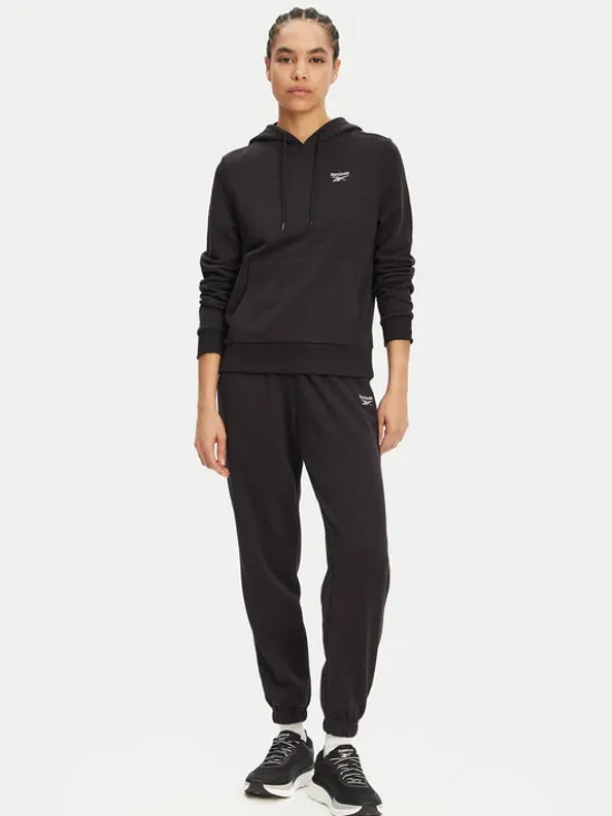 Reebok Spodnie dresowe 100071691 Czarny Regular Fit