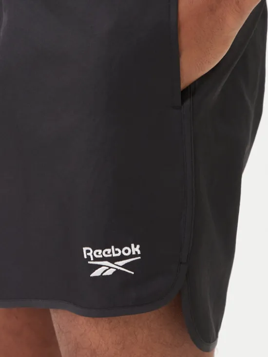 Reebok Szorty sportowe Best RK25557CCM Czarny Regular Fit