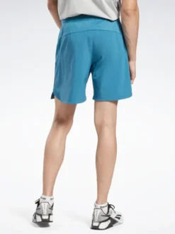 Reebok Szorty sportowe Strength 3.0 Shorts HS5938 Niebieski