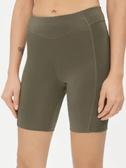 Reebok Szorty sportowe Yoga Performance IM4041 Khaki Tight Fit
