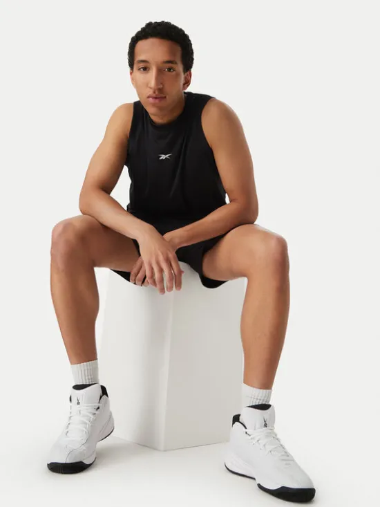 Reebok Tank top Mikolaj RK25878CCM Czarny Regular Fit