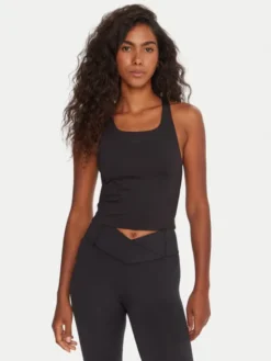 Reebok Top RK25188CCW Czarny Slim Fit