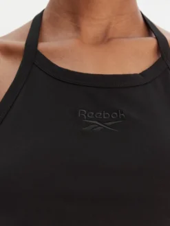Reebok Top Tatianna RK25494CCW Czarny Slim Fit