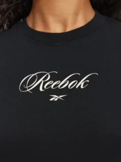 Reebok T-Shirt Anka RK25697CCW Czarny Regular Fit