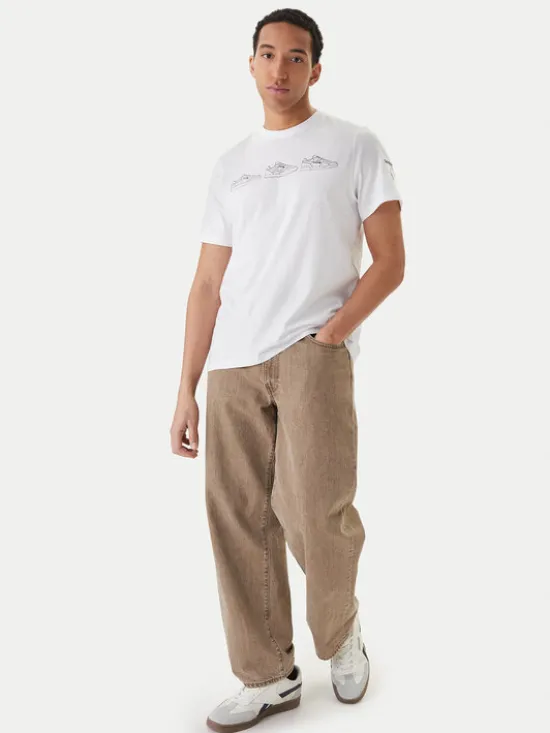 Reebok T-Shirt Harley RK25569CCM Biały Regular Fit