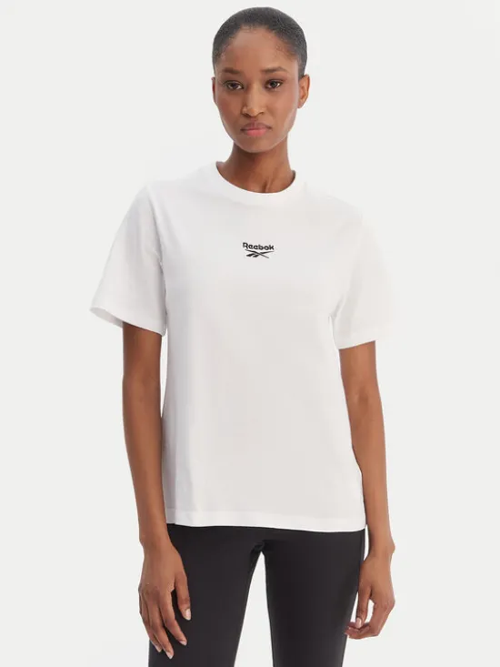 Reebok T-Shirt Ivanna RK25508CCW Biały Regular Fit