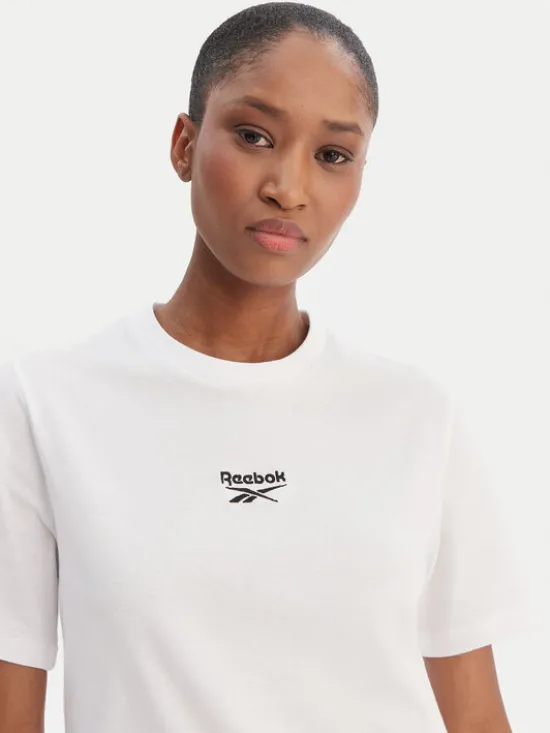 Reebok T-Shirt Ivanna RK25508CCW Biały Regular Fit