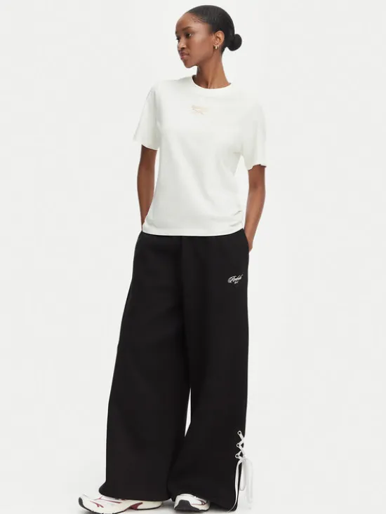Reebok T-Shirt Nikolina RK25708CCW Kremowy Regular Fit