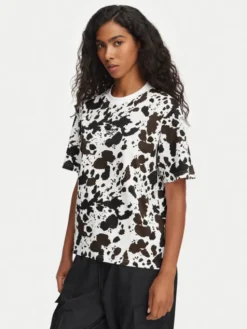 Reebok T-Shirt Ruta RK25711CCW Brązowy Regular Fit