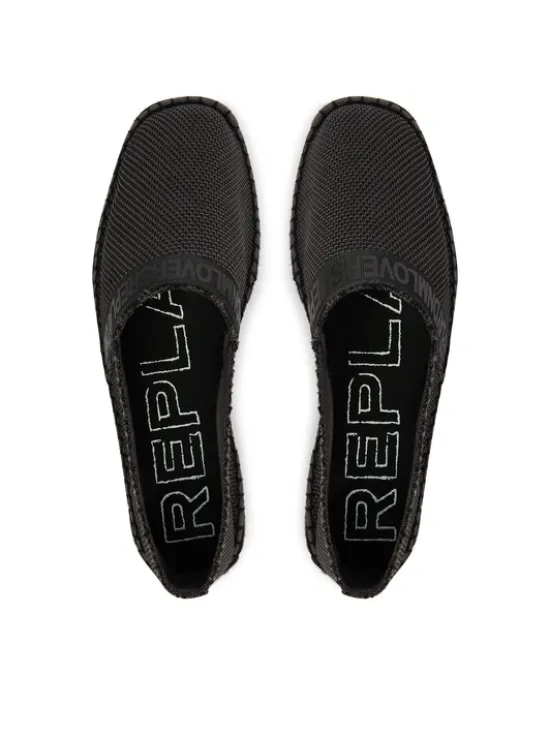 REPLAY Espadryle GMF16 .000.C0060T Czarny