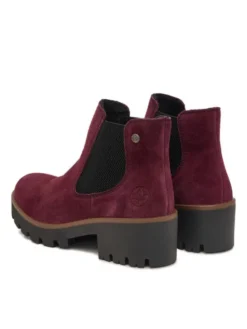 Rieker Botki CEO-79265-30 Bordowy