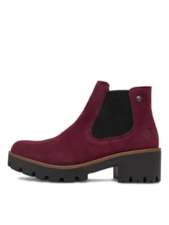 Rieker Botki CEO-79265-30 Bordowy