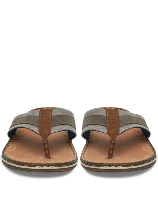 Rieker Japonki CEO-21095-42 Beżowy ciemny