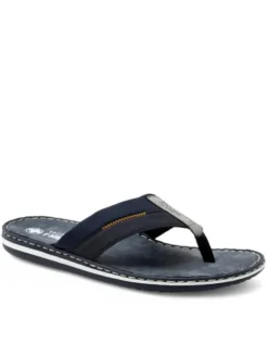 Rieker Japonki 21097-14 Granatowy