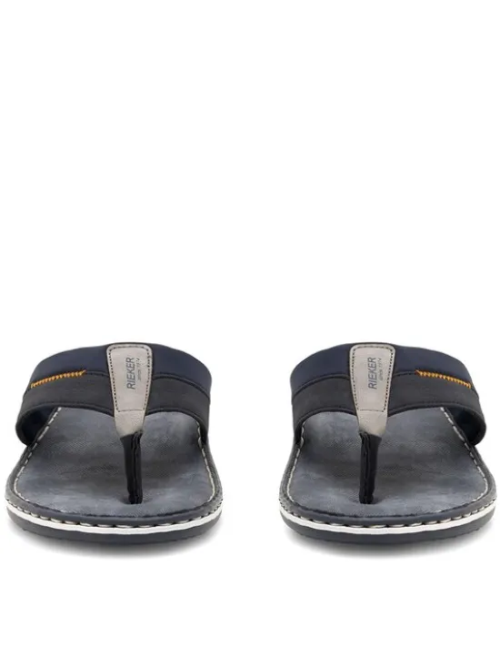 Rieker Japonki 21097-14 Granatowy
