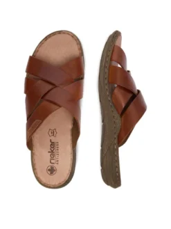Rieker Klapki CEO-22092-24 Brązowy