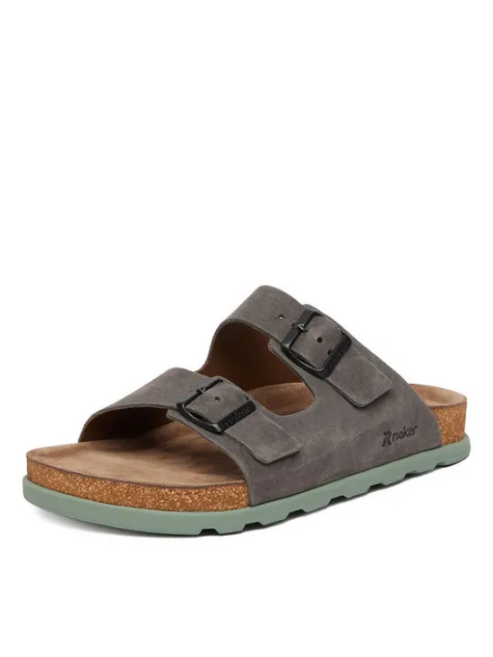 Rieker Klapki CEO-21190-45 Szary